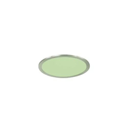 Plafonnier Trio Wiz Griffin Led Nickel Mat, 1 Lumiere, Telecommandes, Changeur De Couleurs