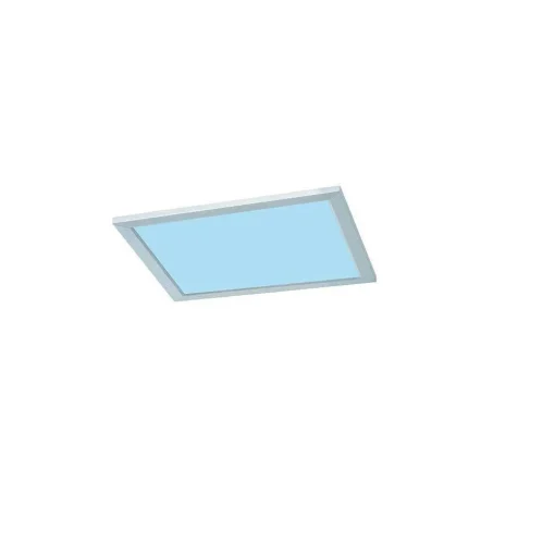 Plafonnier Trio Wiz Griffin Led Nickel Mat, 1 Lumiere, Telecommandes, Changeur De Couleurs