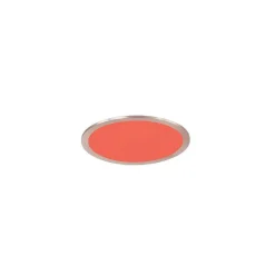 Plafonnier Trio Wiz Griffin Led Nickel Mat, 1 Lumiere, Telecommandes, Changeur De Couleurs
