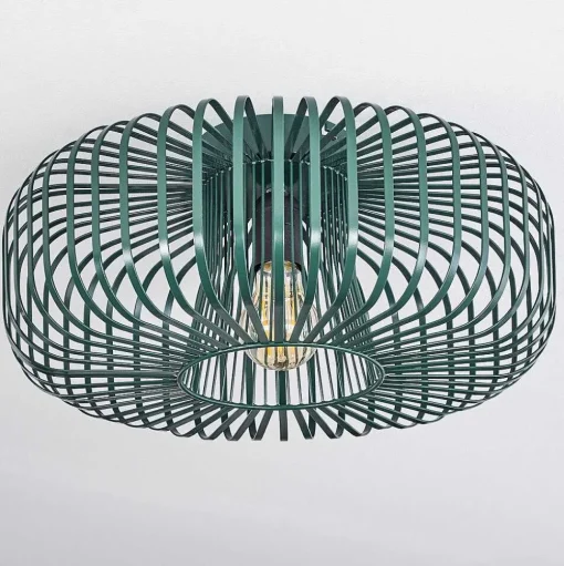 Plafonnier Wemude Vert, 1 Lumiere