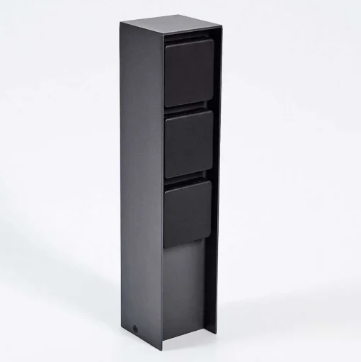 Prises Électriques D\\'Exterieur Reigolil Anthracite, Noir