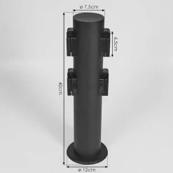 Prises Électriques D\\'Exterieur Ruti Noir
