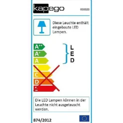 Projecteur D'Exterieur Deko Light Led Power Noir, 1 Lumiere