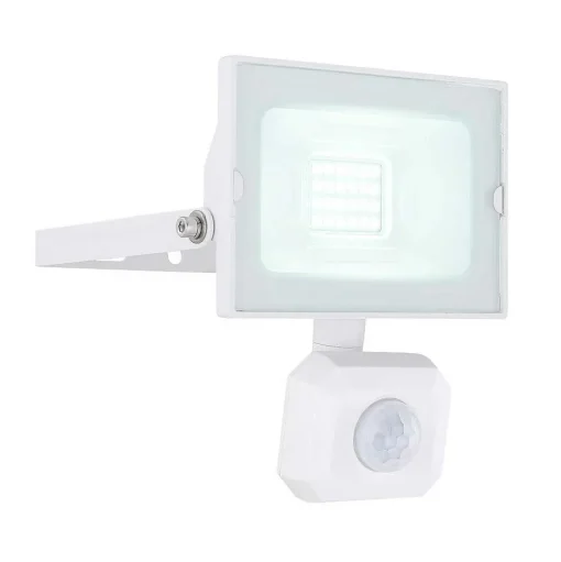Spot De Jardin Globo Helga Led Blanc, 1 Lumiere, Detecteur De Mouvement