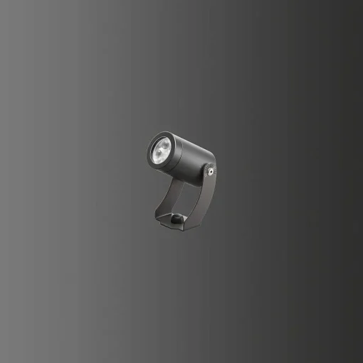 Spot De Jardin Lcd 1445 Led Bronze, 1 Lumiere