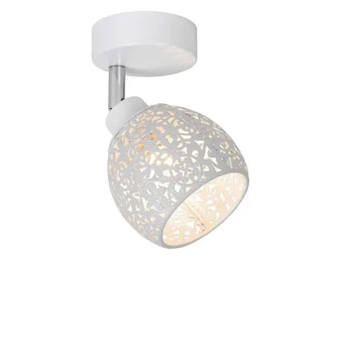 Spot De Plafond Lucide Tahar Blanc, 1 Lumiere