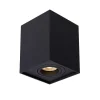Spot De Plafond Lucide Tube Noir, 1 Lumiere