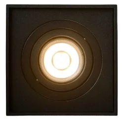 Spot De Plafond Lucide Tube Noir, 1 Lumiere