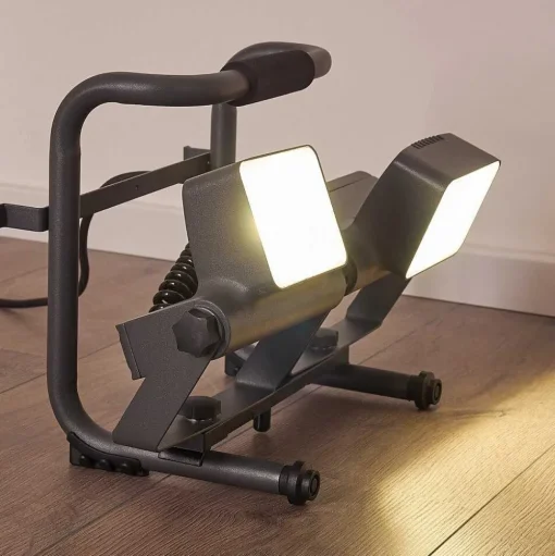 Spot D'Exterieur Dyndved Led Gris, 2 Lumieres