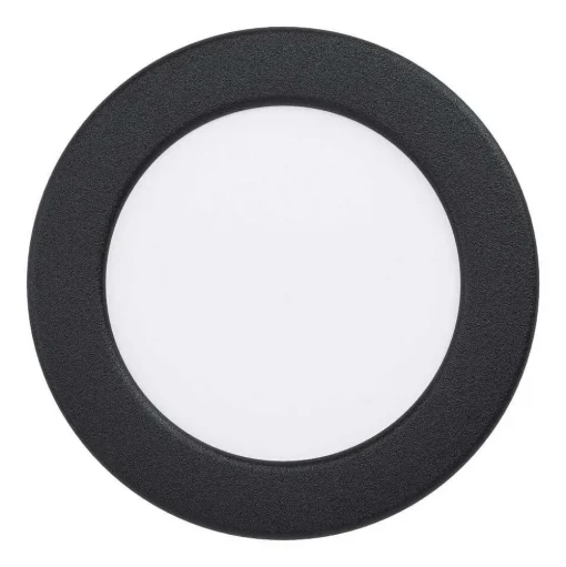 Spot Encastrable Eglo Fueva Led Noir, 1 Lumiere