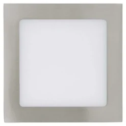 Spot Encastrable Eglo Fueva 1 Led Nickel Mat, 1 Lumiere