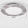 Spot Encastrable Finsrud Led Nickel Mat, 1 Lumiere