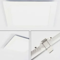 Spot Encastrable Finsrud Led Blanc, 1 Lumiere