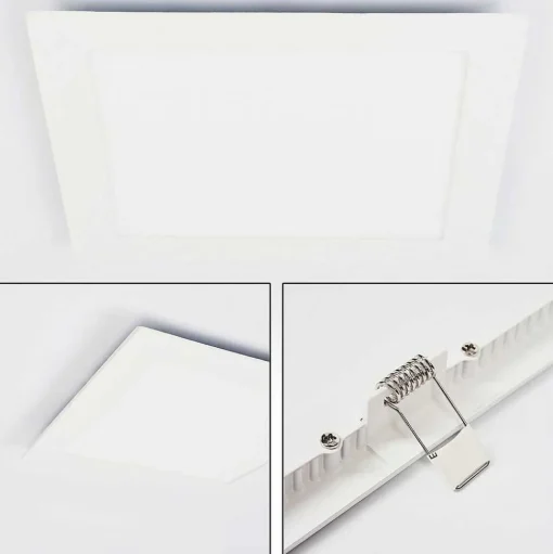 Spot Encastrable Finsrud Led Blanc, 1 Lumiere