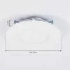 Spot Encastrable Finsrud Led Blanc, 1 Lumiere