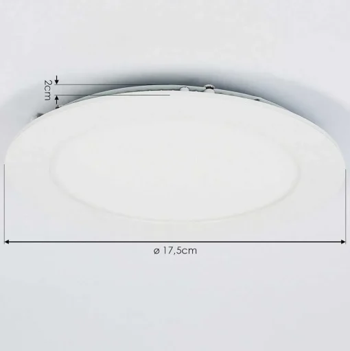 Spot Encastrable Finsrud Led Blanc, 1 Lumiere