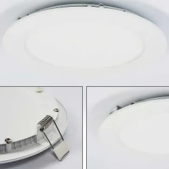 Spot Encastrable Finsrud Led Blanc, 1 Lumiere