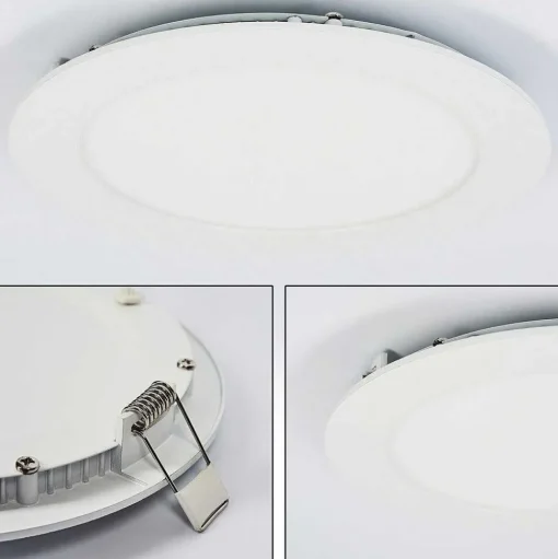 Spot Encastrable Finsrud Led Blanc, 1 Lumiere