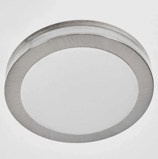 Spot Encastrable Percoq Led Nickel Mat, 1 Lumiere