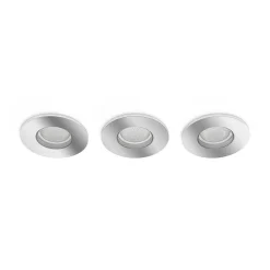 Spot Encastrable Philips Hue Xamento Led Chrome, 3 Lumieres