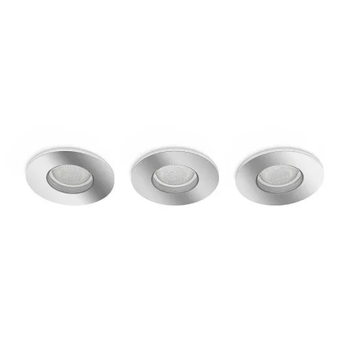 Spot Encastrable Philips Hue Xamento Led Chrome, 3 Lumieres
