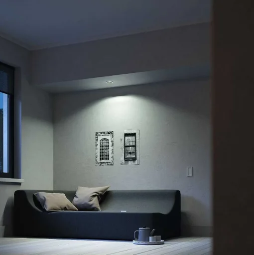 Spot Encastrable Philips Hue Milliskin Led Aluminium, 1 Lumiere