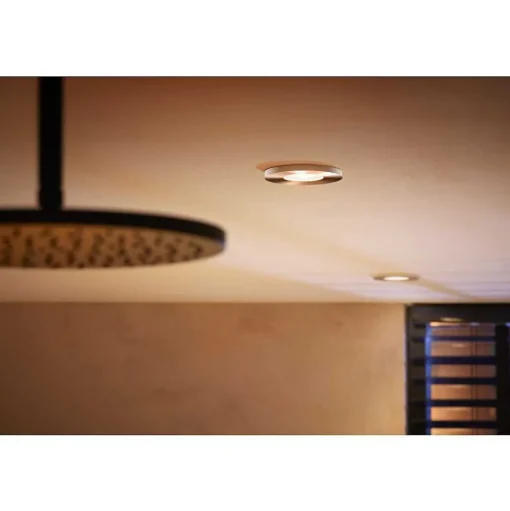 Spot Encastrable Philips Hue Xamento Led Chrome, 3 Lumieres