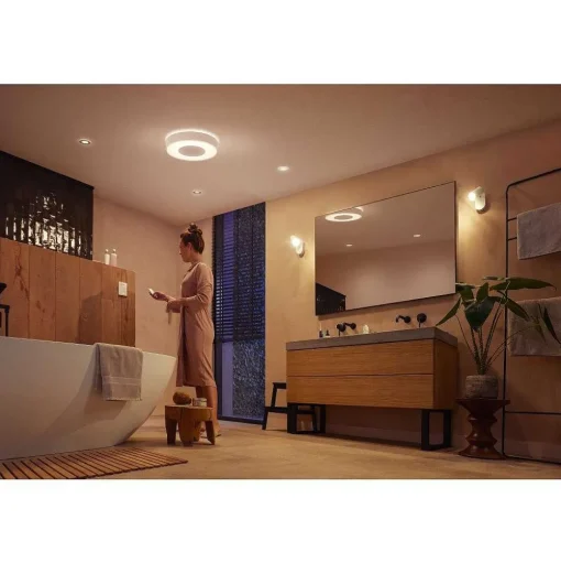 Spot Encastrable Philips Hue Xamento Led Chrome, 3 Lumieres