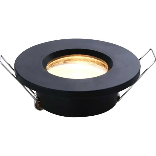 Spot Encastrable Steinhauer Pelite Noir, 1 Lumiere