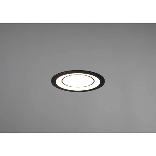 Spot Encastrable Trio Core Led Noir, 1 Lumiere