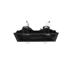 Spot Encastrable Trio Kenai Led Noir, 2 Lumieres