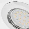 Spot Encastrable Vibersviller Led Chrome, 1 Lumiere
