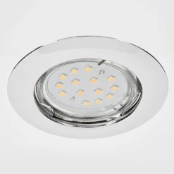Spot Encastrable Vibersviller Led Chrome, 1 Lumiere