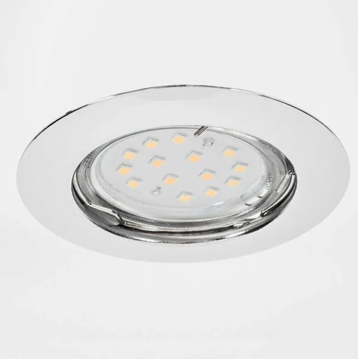 Spot Encastrable Vibersviller Led Chrome, 1 Lumiere