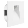 Spot Mural Encastre Eglo Mecinos Led Blanc, 1 Lumiere