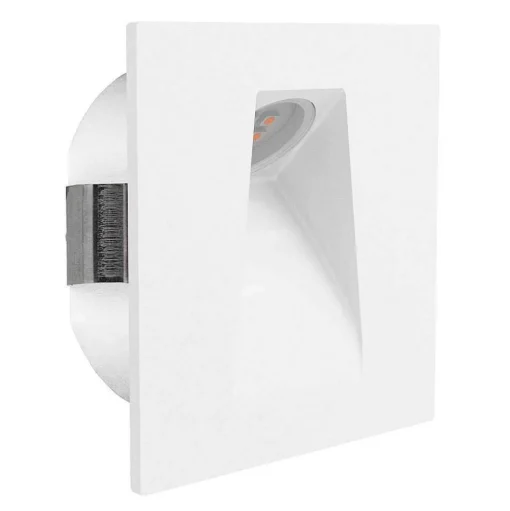 Spot Mural Encastre Eglo Mecinos Led Blanc, 1 Lumiere