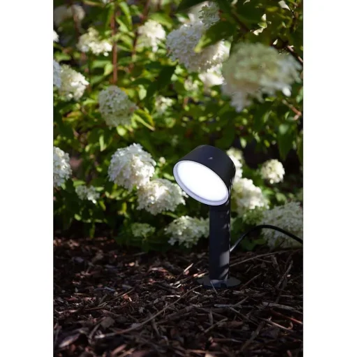 Spot Sur Pieu Lutec Dakota Led Anthracite, 1 Lumiere
