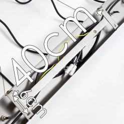 Suspension Adama Bois Fonce, Noir, 5 Lumieres