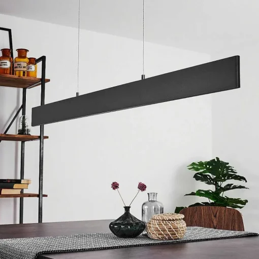 Suspension Aduard Led Anthracite, 2 Lumieres