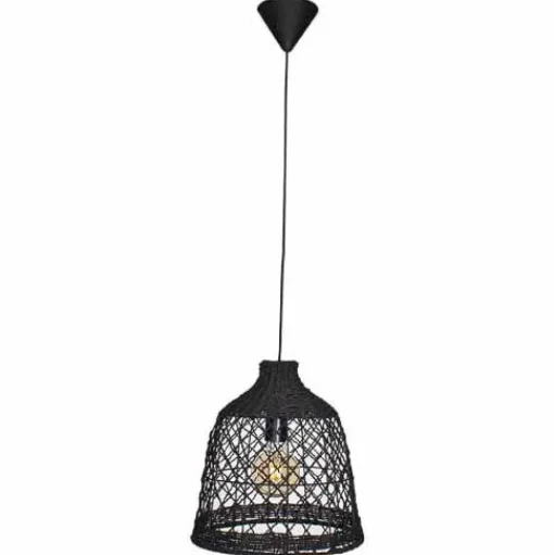 Suspension By Rydens Lucena Noir, 1 Lumiere