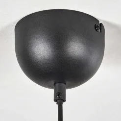 Suspension Cacor Noir, 1 Lumiere