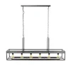 Suspension Decorate Anthracite, 6 Lumieres