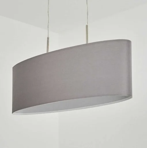 Suspension Domnom Nickel Mat, 2 Lumieres