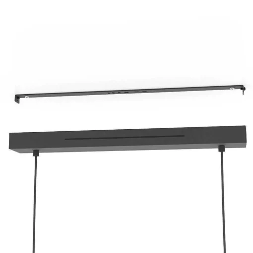 Suspension Eglo Andreas-Z Led Noir, 2 Lumieres, Changeur De Couleurs