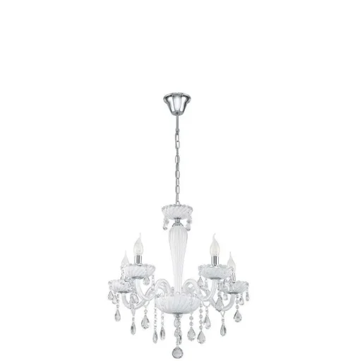 Suspension Eglo Carpento Chrome, 5 Lumieres