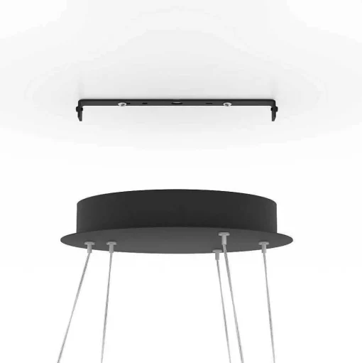 Suspension Eglo Lobinero-Z Led Noir, 1 Lumiere