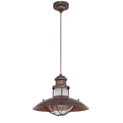 Suspension Globo Badalona Brun, 1 Lumiere