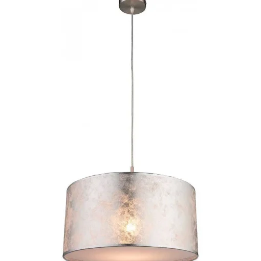 Suspension Globo Nickel Mat, 1 Lumiere