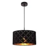 Suspension Globo Sunna Noir, 1 Lumiere