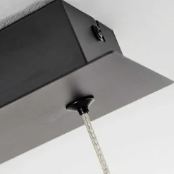 Suspension Guacacallo Led Noir, 1 Lumiere